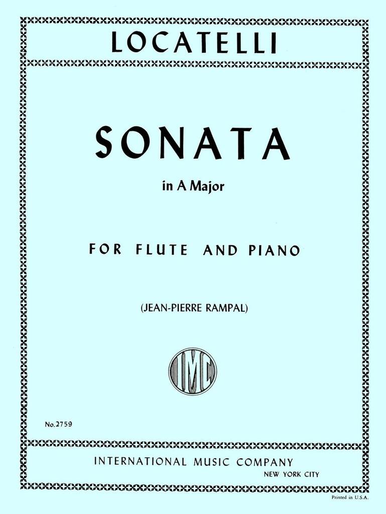 Sonata In La (Rampal)
